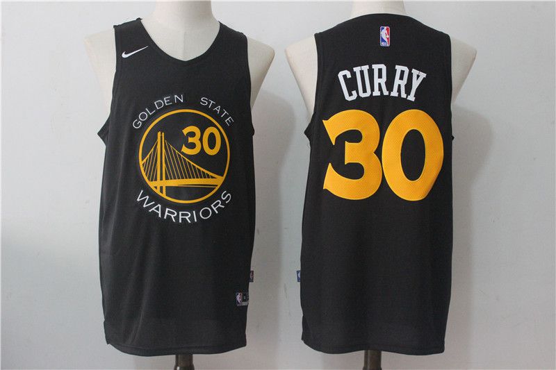 Men Golden State Warriors #30 Curry Black NBA Jerseys->houston rockets->NBA Jersey
